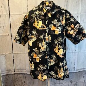 CORSINI mens Hawaiian button up shirt casual. Size XL